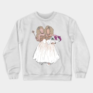 Pearl and Trixie Mattel conjoined twins Crewneck Sweatshirt